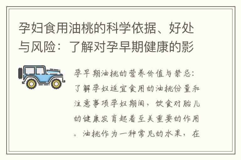 孕妇食用油桃的科学依据、好处与风险：了解对孕早期健康的影响及预防措施